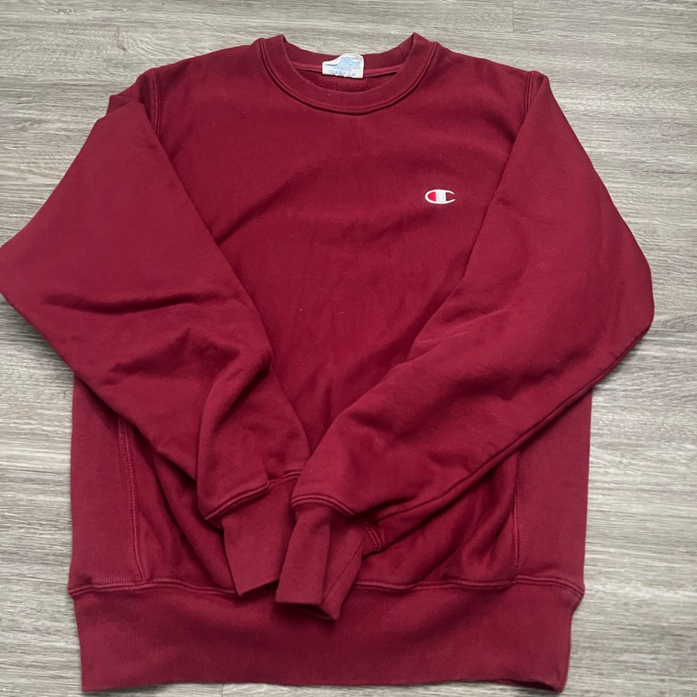 Champion Women’s Burgundy Crewneck Sweater